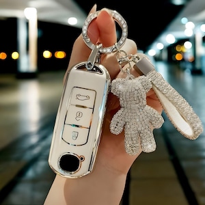 Key Cover For Mazda, Key Fob Case, Car Key Fob, Key Holder, Car Accessories, Key Organizer, Key Case For Mazda, Fob Cover, Car Key Fob, Gift