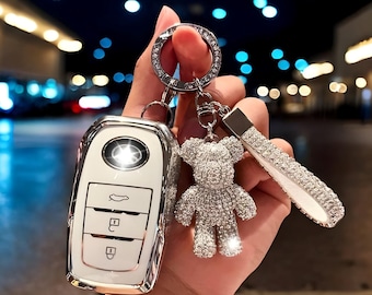Key Cover For Toyota, Key Fob Case, Car Key Fob, Key Holder, Car Accessories, Key Organizer, Key Case For Toyota, Fob Cover, Car Key Fob