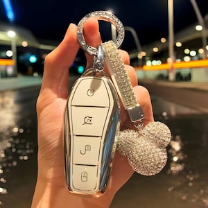 Key Cover For BYD, Key Fob Case, Car Key Fob, Key Holder, Car Accessories, Key Organizer, Key Case For BYD, Fob Cover, Car Key Fob, Gift