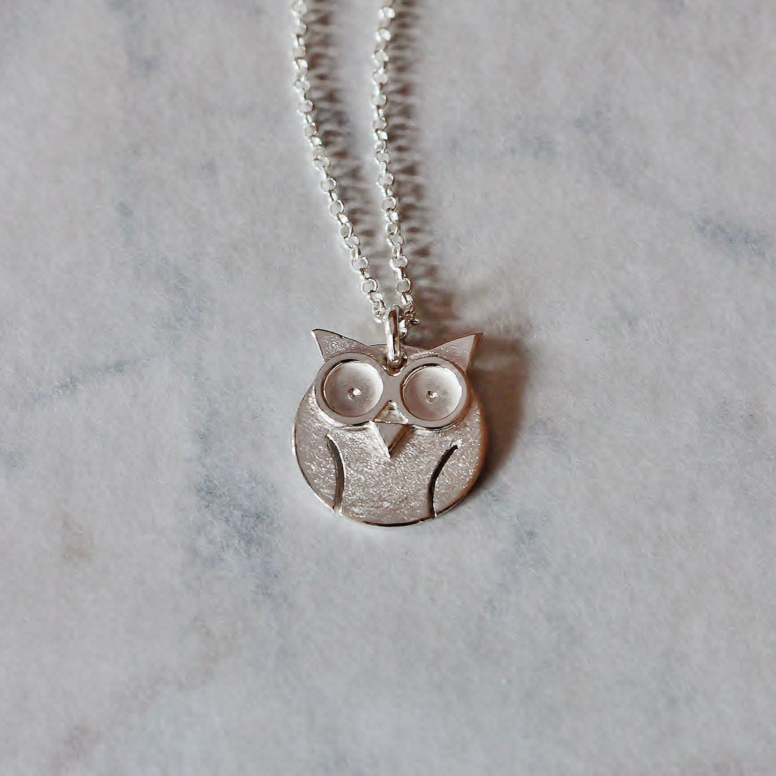 OWL Colgante De B ho De Plata De Ley Con Cadena Collar De Etsy owl-colgante-de-b-ho-de-plata-de-ley-con-cadena-collar-de-etsy