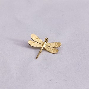 DRAGONFLY 18 kt gouden hanger Calcagnini gioielli ontwerp afbeelding 3
