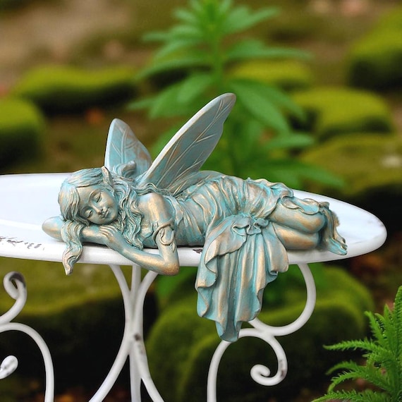 Garden Mile Feengarten Skulpturen Aus Kunstharz – Wetterfeste Deko Für Garten, Terrasse & Balkon