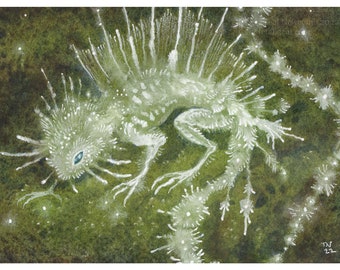 Limited Edition glansprint "Mold Sprite 3 - 5" x 7"