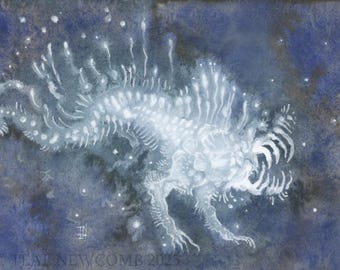 Feeënbos: Sprite 7/ Origineel ACEO-schilderij