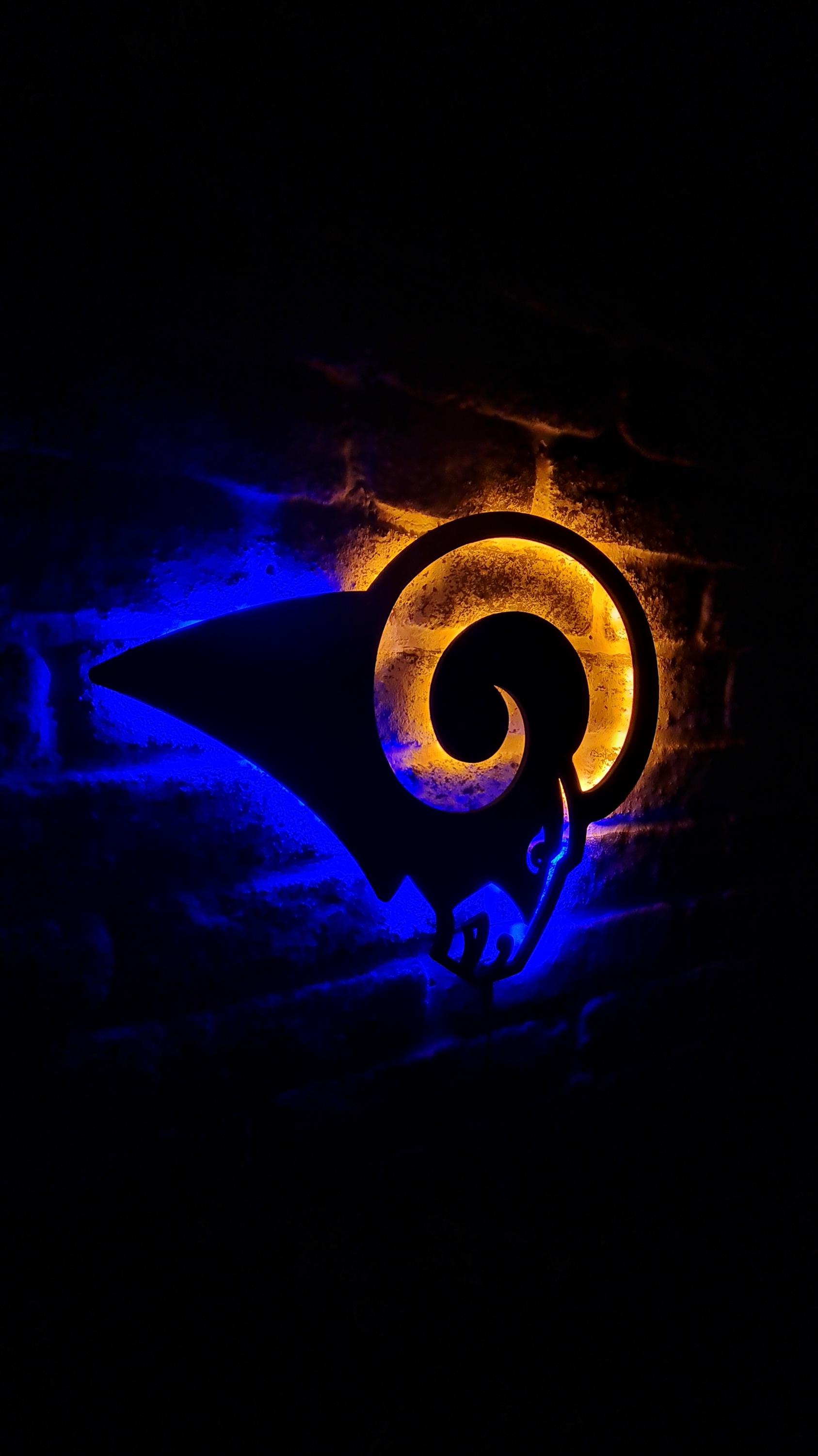 Los Angeles Rams Led Lighted Sign, Rams Emblem Wall Decor, Home Decor ...