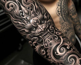 Tatuaje de dragón japonés – Diseño de tatuaje de manga de dragón