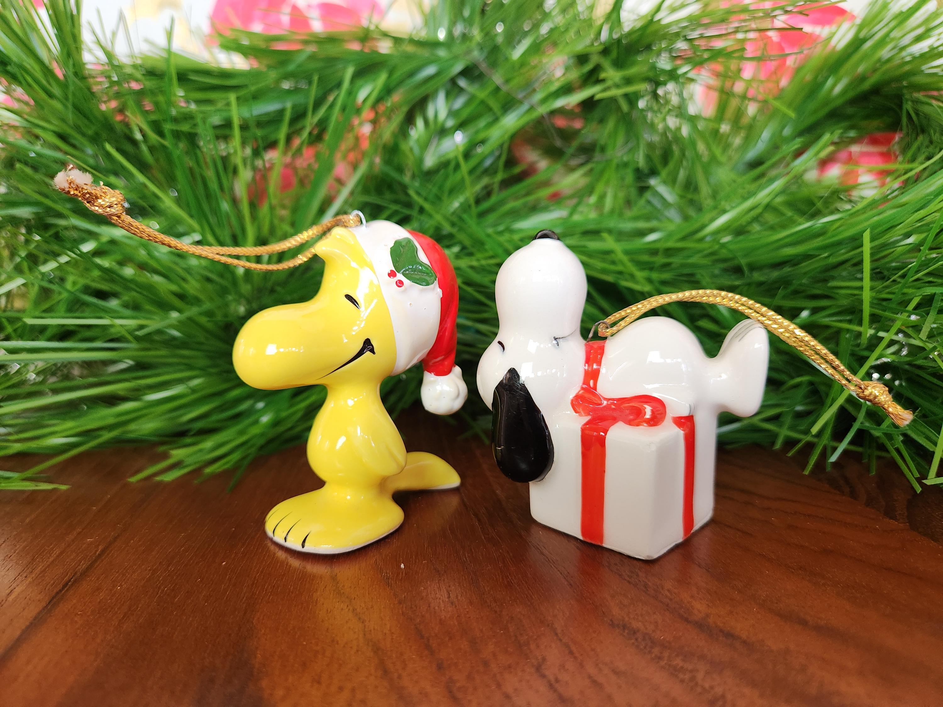 Vintage Christmas Ornaments Peanuts 1970s - Etsy