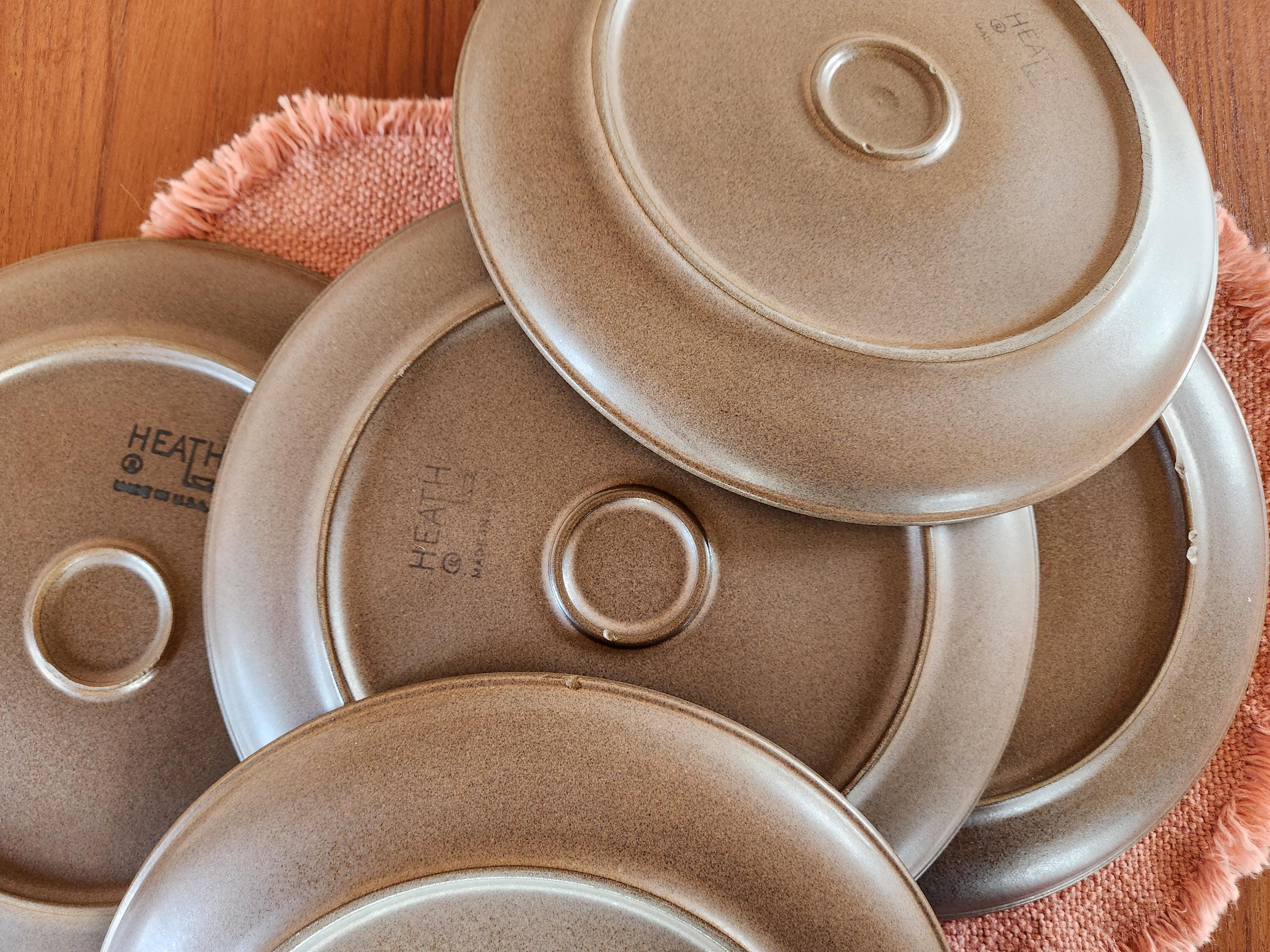 Heath Ceramics Sand/nutmeg Coupe Dinner Plate - Etsy