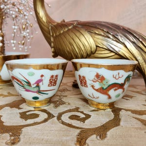Chinese restaurant tea cups