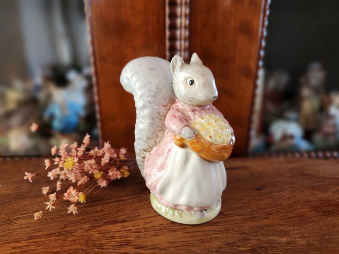 Goody Tiptoes – Beatrix Potter Beswick Figurine – Vintage 1970s