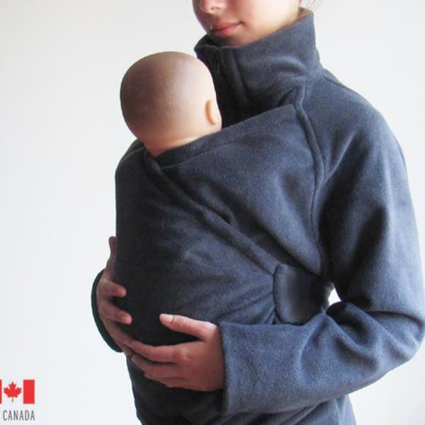 No Insert Babywearing Maternity Jacket, Maternity Clothes. Maternity Coat, Babywearing. Babywearing Coat. Mei Tai.  Baby Wearing