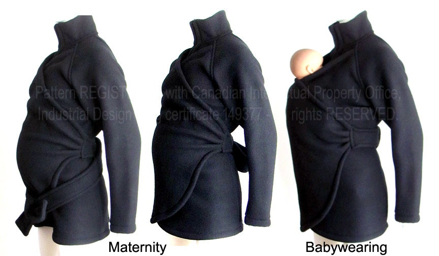 Maternity. Baby Clothes, SALE, Maternity Coat. Maternity Clothes. Sling ...