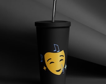 スタイリッシュに水分補給 / 冷たい飲み物用の断熱タンブラー / 自宅や旅行での使用に最適