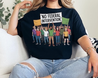 Portland Protest-T-shirt – grafisch shirt Social Justice Activist