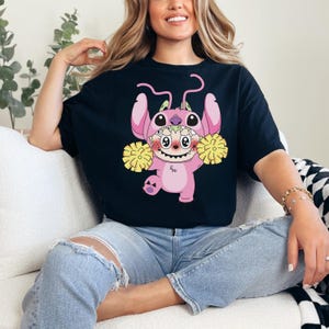 Cute Cartoon T-Shirt, Labubu Shirt, Aesthetic Kawaii Tee, Gift for Her, Soft Graphic Tee, Trendy Cute Shirt, Custom Labubu Design