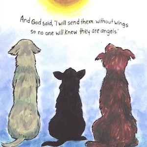Angel Dogs   Heavenly  FREE SHIPPING in USA