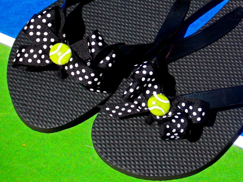 tennis flip flops