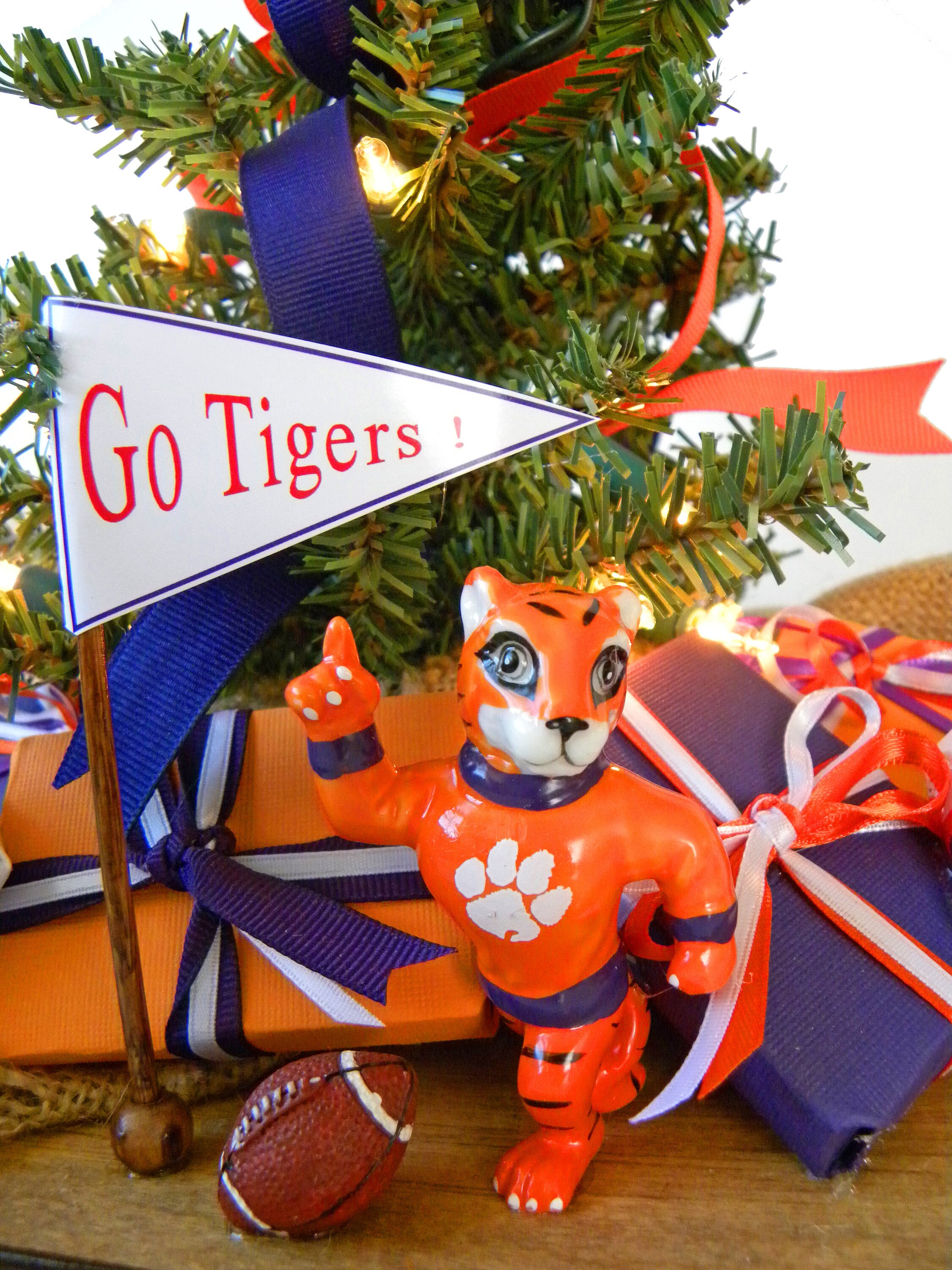 Clemson Tigers Christmas Ornament 