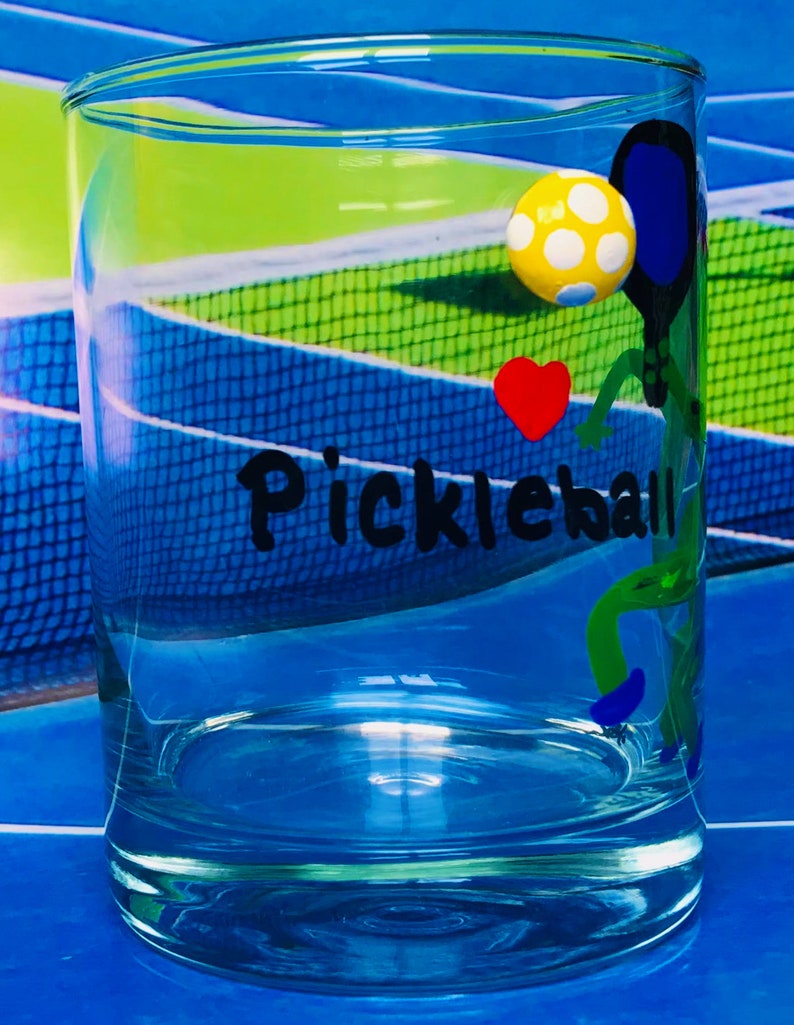 Pickleball Pickleball Gift Pickleball Wine Glass Pickleball Etsy