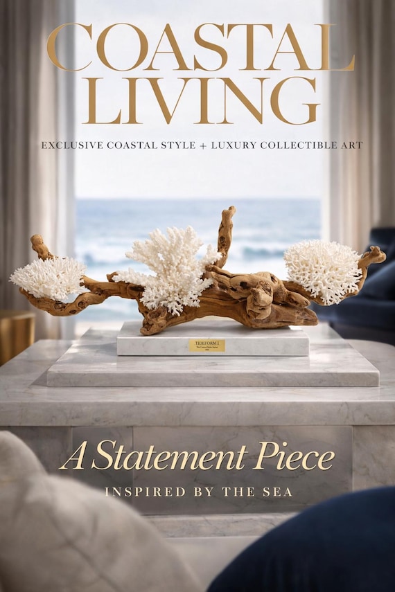 The Coastal Relic Series - Collection 1 | Luxury Beach House Decor | Statement Piece