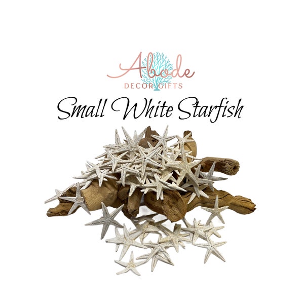 Small White Starfish Nautical Beach House and Wedding Decor