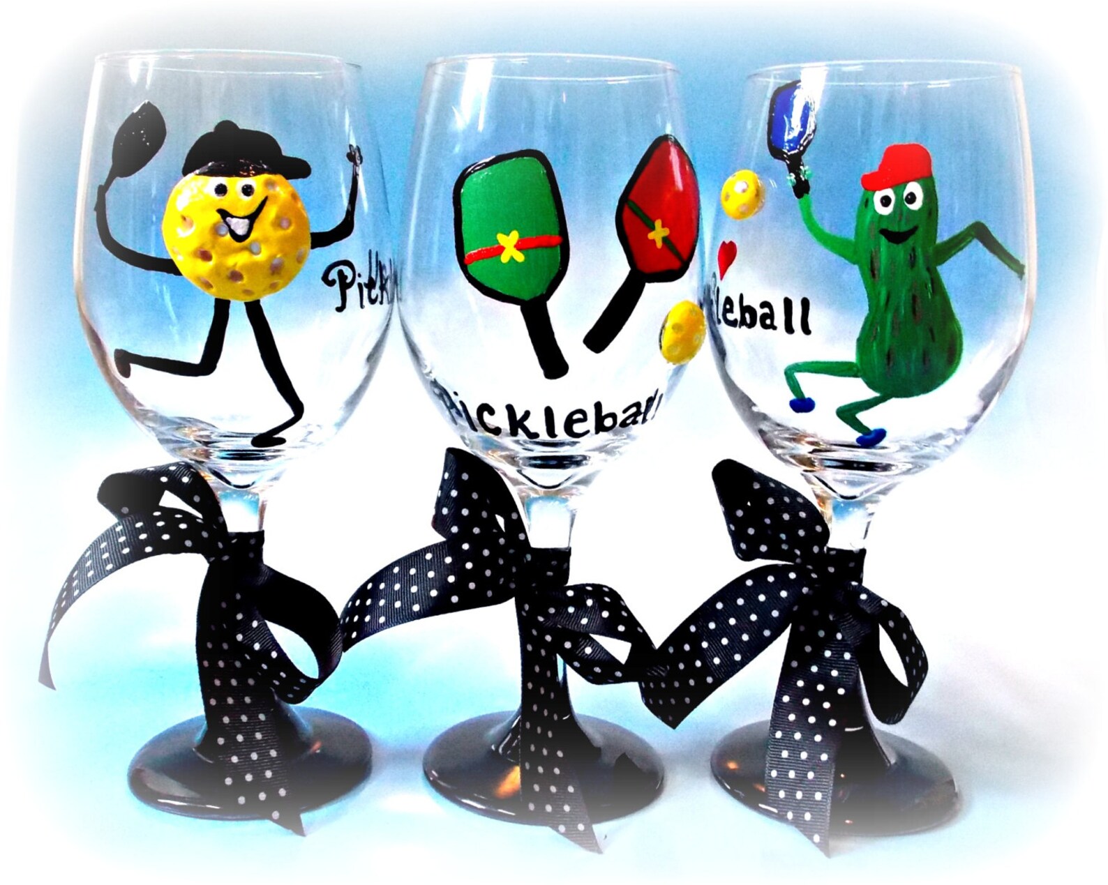 Pickleball Pickleball Gift Pickleball Wine Glass Pickleball Etsy