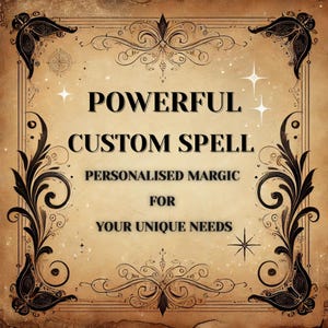 Powerful Custom Wish Spell: Manifestation, Breakup, Revenge, Same Day Casting