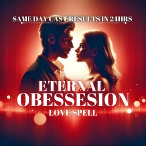 ETERNAL DARK OBSESSION Betovering 24-uurs casting Snelle directe effecten Donkere magie