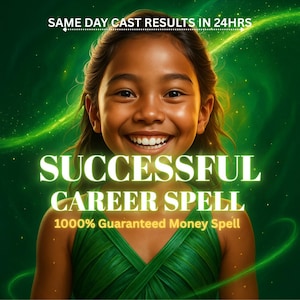 INCANTESIMO PER UNA CARRIERA DI SUCCESSO / Incantesimo per soldi garantiti al 1000% / Rituale di prosperità e abbondanza / Magia di buona fortuna / Foto di prova del lancio lo stesso giorno