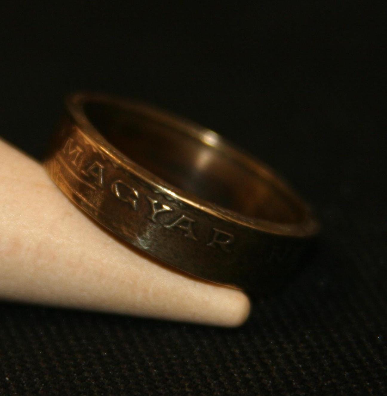 ハンガリーのコインリング - Etsy 日本