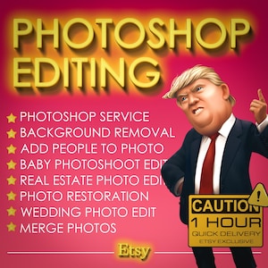 Custom Photo Editing Service: Photoshop, Retouching, Restoration