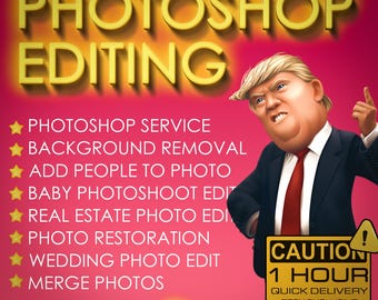Custom Photo Editing Service: Photoshop, Retouching, Restoration