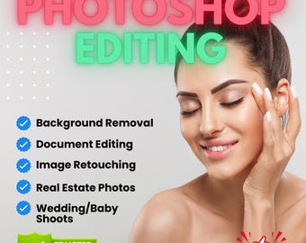 Professional Photo Editing & Retouching: Custom Photoshop Service