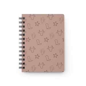 Dusty Western Notebook