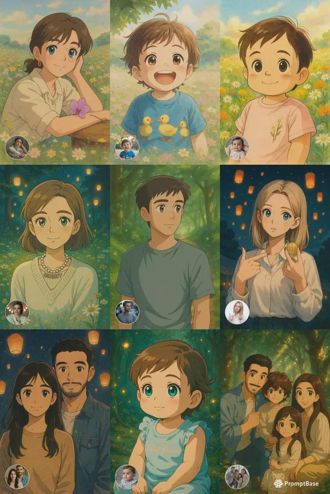 Studio Ghibli Portrait Prompts – Transform Realistic Photos Into Anime ...