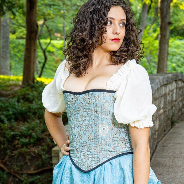 Silver Corset