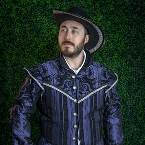 Doublet Renaissance Doublet, Doublet with Trim, Medieval, Tudor, Elizabethan Costumes, Festival, Ren Faire, Men&#39;s Costume