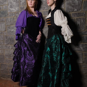 Steampunk Bustle Skirt, Romantic, Victorian Cosplay, Fairy, Costume, Ruffles, Costume Skirt, Bustle Skirt, Renaissance