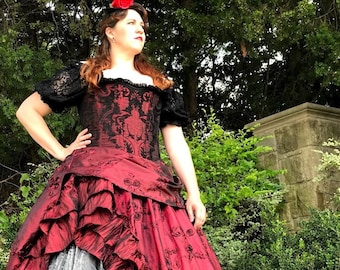 Victorian Ballgown - Etsy