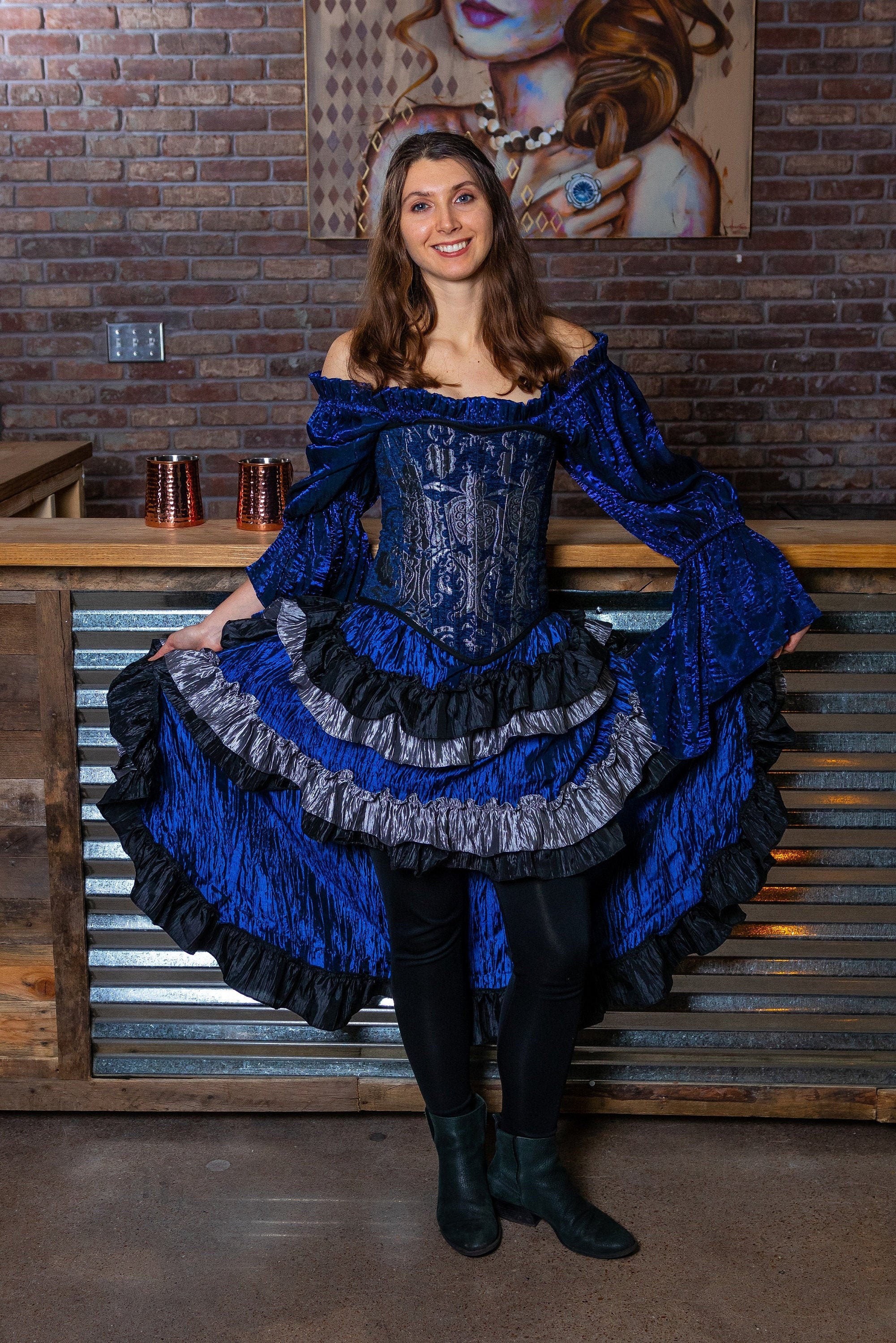 white christmas dresses Victorian slyle vampire dress main image 0