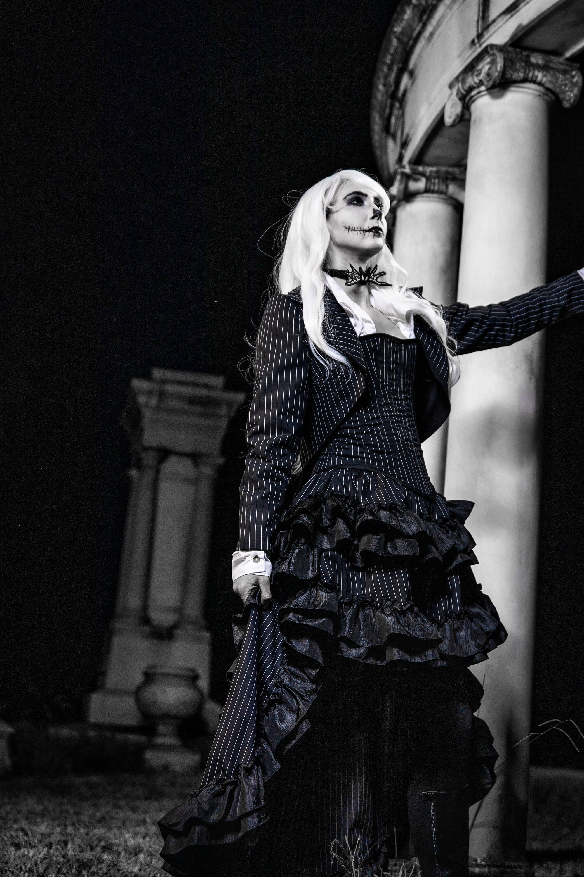 jack skellington corset dress Nightmare Before Christmas