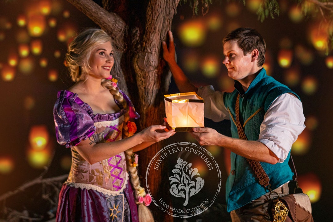 Tangled-Flynn Rider Cosplay Costume Vest Shirt Outfit Carnival Halloween Suit
