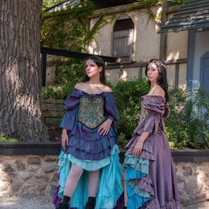 LAST ONES! Petite Wench in Batty + Purple & Gold Medallion - Surprise Sale!