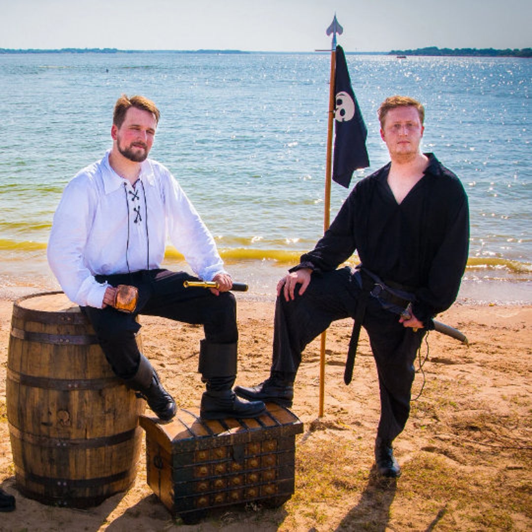 Choose Your Own Fancy Men's Pirate Shirt, Renaissance Shirt, Victorian