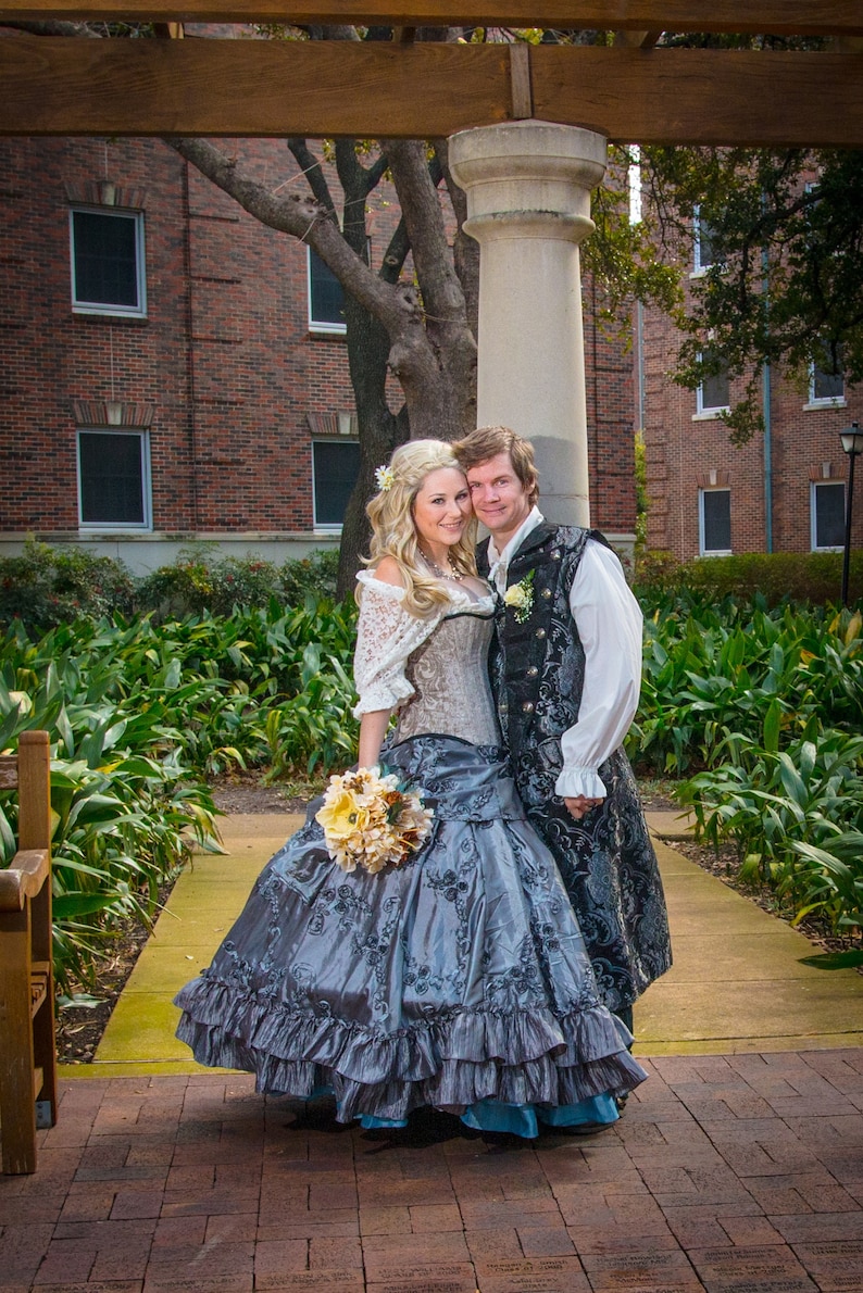 silver jacket for wedding