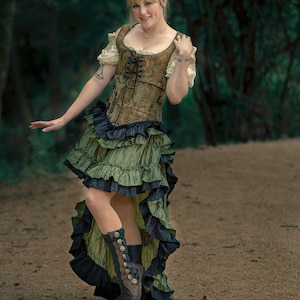 Tinkerbell, Steampunk Tinkerbell, Costume, Cosplay, Renaissance Costume, Corset, Disney-Inspired Tinkerbell Cosplay image 3