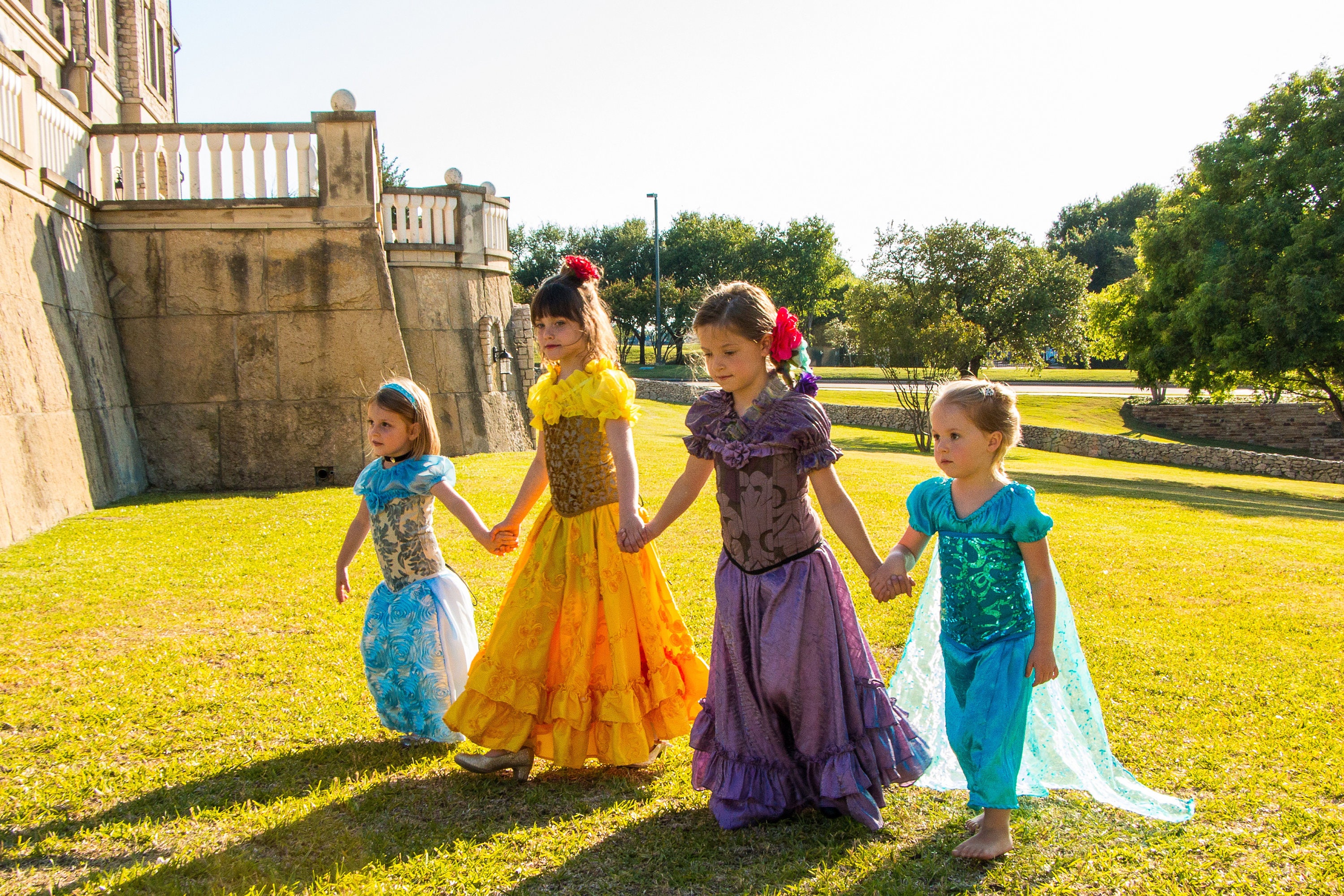 Déguisement princesse d'été raiponce enfant maman et moi, violet, cosplay corset steampunk