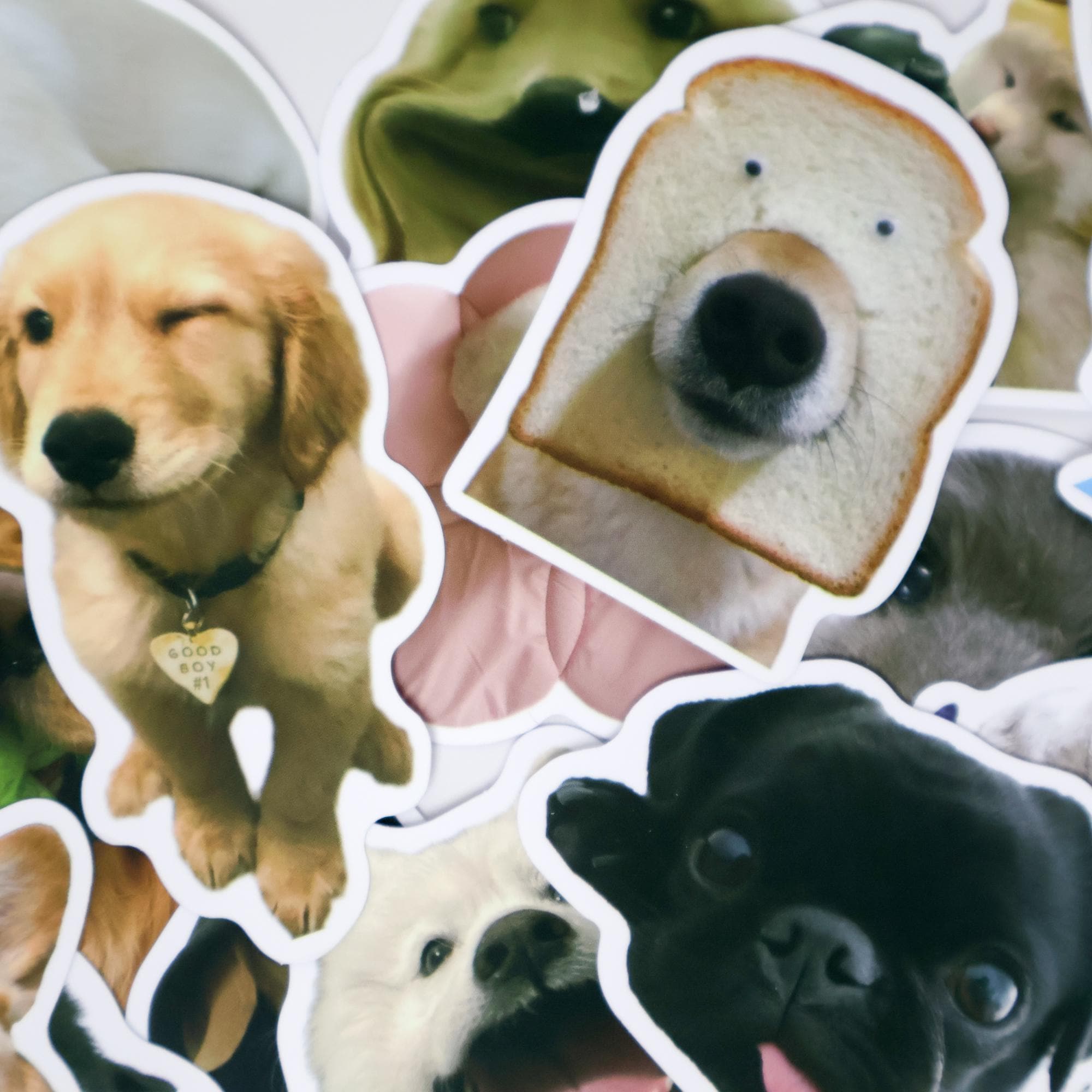 50PCS Funny Dog Meme Stickers Pack – Cute Cartoon Puppy Expression ...