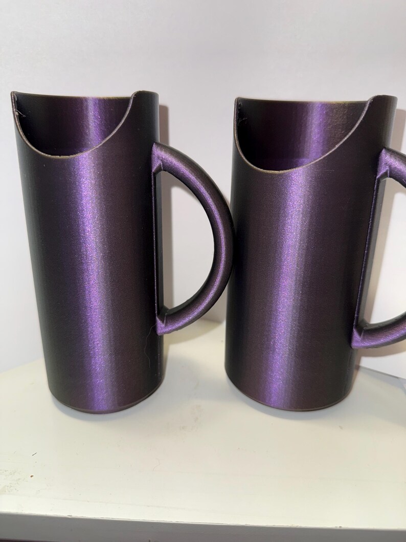 Slim on left and Tallboy on right