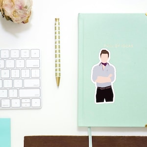 Glee Inspired Kurt Hummel Sticker, Funny Glee Fan Art, Gift for Glee Lover, Kurt Glee Sticker, Glee Stickers, Glee Kurt Hummel